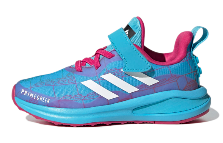(Preschool) LEGO x adidas FortaRun X Elastic Lace J 'Bright Cyan Bricks' G57948