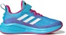 (PS) LEGO x adidas FortaRun X Elastic Lace J 'Batu Biru Cyan Cerah' G57948