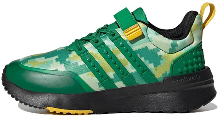 (Preschool) LEGO x adidas Racer TR21 EL 'Digi Camo - Green' HQ1325 Buy (Preschool) LEGO x adidas Racer TR21 EL 'Digi Camo - Green' HQ1325