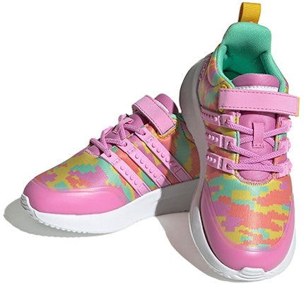 (Preschool) LEGO x adidas Racer TR21 EL 'Digi Camo - Bliss Orchid' HQ1326 Lookbook (Preschool) LEGO x adidas Racer TR21 EL 'Digi Camo - Bliss Orchid' HQ1326