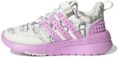 (Preschool) LEGO x adidas Racer TR 'Off White Bliss Lilac' GW1877 (Preschool) LEGO x adidas Racer TR 'Off White Bliss Lilac' GW1877