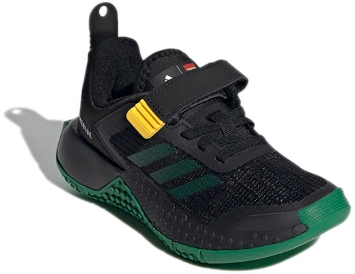 兒童 LEGO/樂高 x adidas Sport K 聯名時尚 低筒 兒童跑步鞋 黑綠 Lookbook 兒童 LEGO/樂高 x adidas Sport K 聯名時尚 低筒 兒童跑步鞋 黑綠