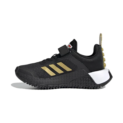 (PS) LEGO adidas Sport Little Kid 'Black Gold Metallic'