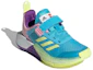 Lookbook 兒童 LEGO/樂高 x adidas 樂高聯名 低筒 兒童跑步鞋 藍粉