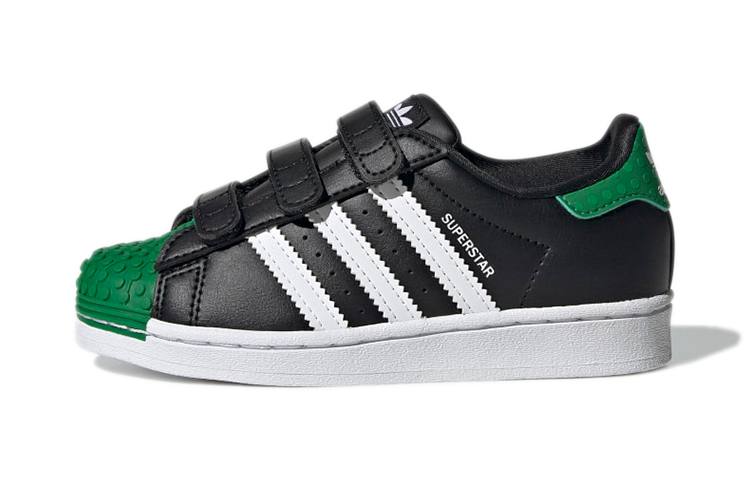 Buy (PS) LEGO x 阿迪达斯Superstar '核心黑绿' GY3325