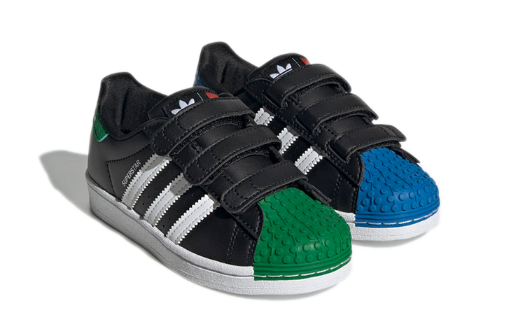 Shop (PS) LEGO x 阿迪达斯Superstar '核心黑绿' GY3325