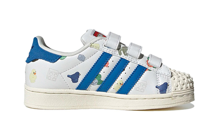 Order (PS) 乐高 x 阿迪达斯 Superstar CF J '白蓝砖块和人偶' IF2201