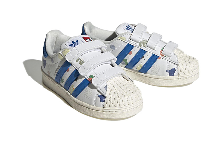 Lookbook (PS) 乐高 x 阿迪达斯 Superstar CF J '白蓝砖块和人偶' IF2201