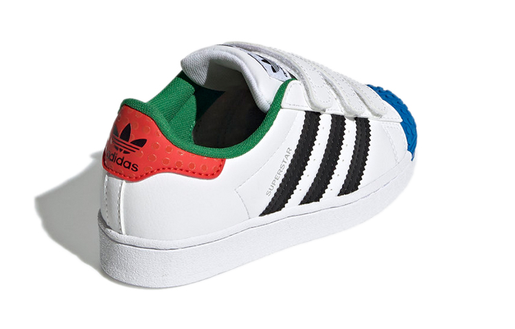 Shop (PS) LEGO x adidas Superstar CF J 'Putih Merah Biru' H03963