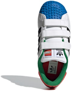(Preschool) LEGO x adidas Superstar CF J 'White Red Blue' H03963 Purchase (Preschool) LEGO x adidas Superstar CF J 'White Red Blue' H03963