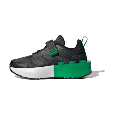 (Youth) adidas Tech RNNR EL LEGO 'Core Black Green'
