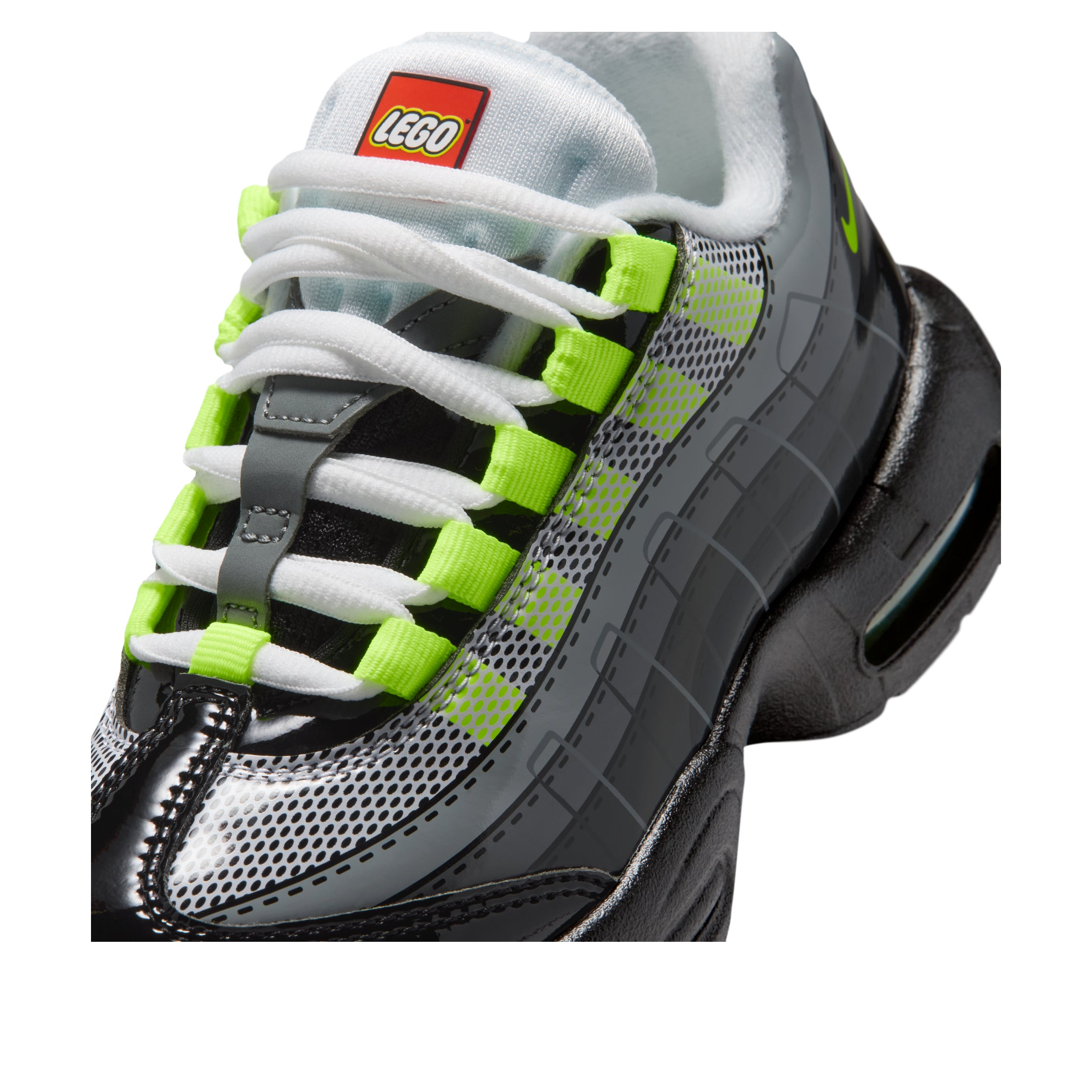 Purchase (PS) 乐高 x 耐克 Air Max 95 ''黑色金属银'' IU1715-002