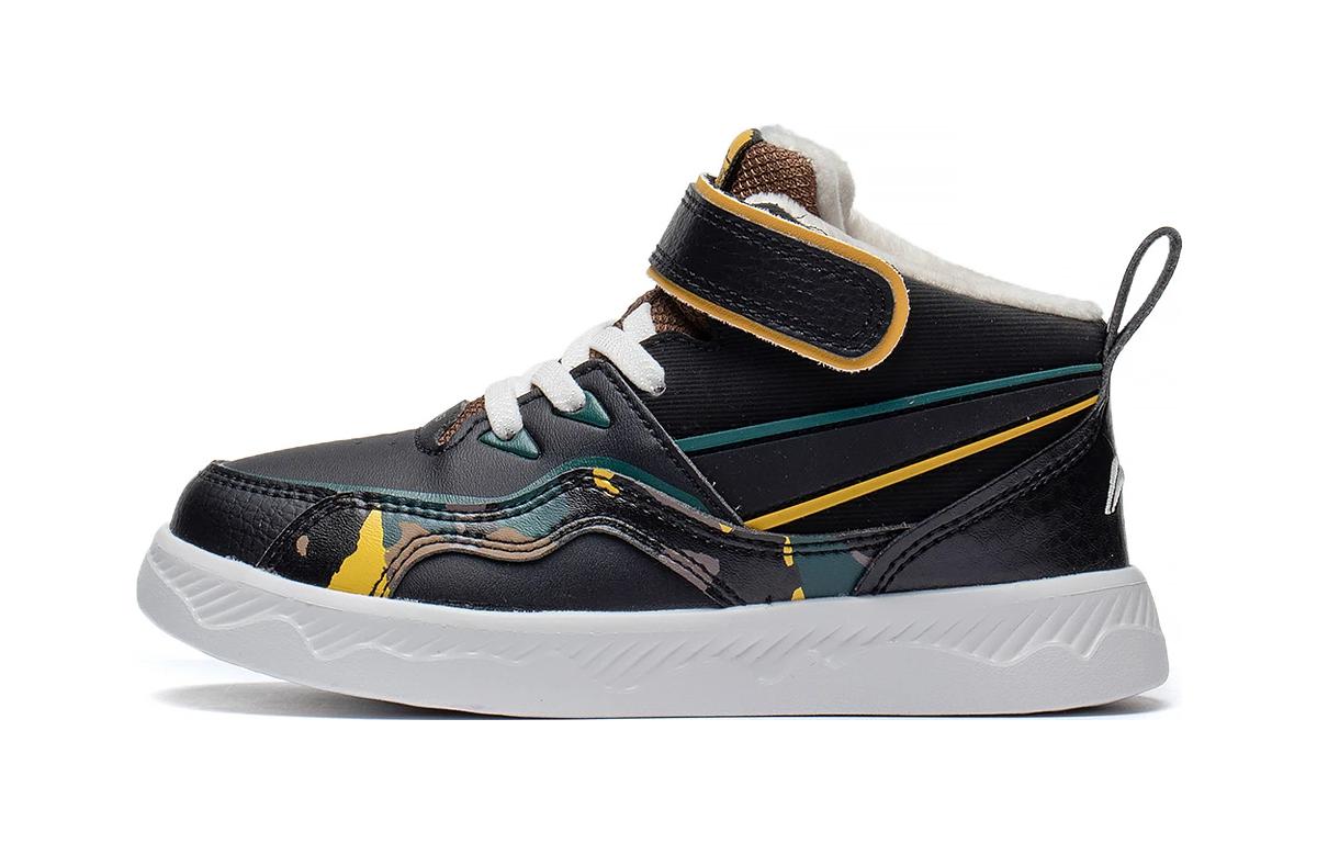 (Preschool) Li-Ning 937 Mid 'Black Fleece' YKNS102-23