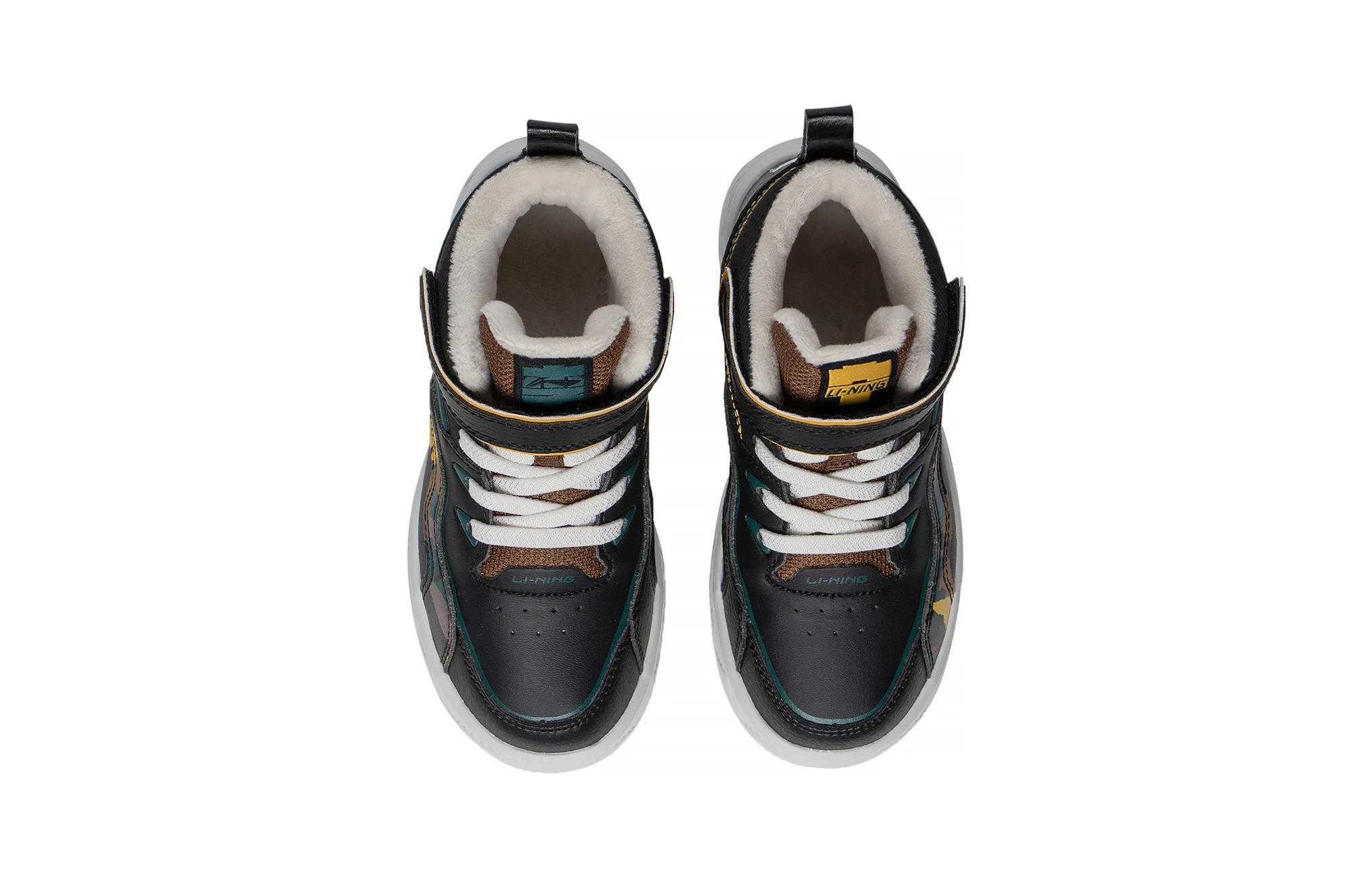 Shop (PS) 李宁937中帮“黑色羊毛” YKNS102-23