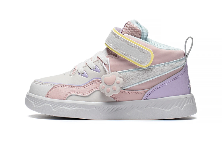 Buy 中童 LiNing李寧 937 MID 舒適 耐磨 中幫 運動休閒鞋 粉紫色