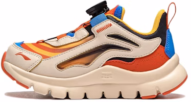 (Preschool) Li-Ning 'Aurora Knob - Apricot Orange Black' YKNU090-5 (Preschool) Li-Ning 'Aurora Knob - Apricot Orange Black' YKNU090-5