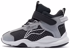 (Preschool) Li-Ning 'Black' 'Jueyan Shock Absorption Mid-Top' YKNR122-15 (Preschool) Li-Ning 'Black' 'Jueyan Shock Absorption Mid-Top' YKNR122-15