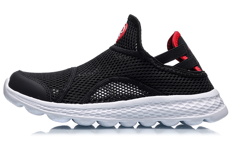 (Preschool) Li-Ning 'Black Breathable Durable Sports' YKCQ068-1