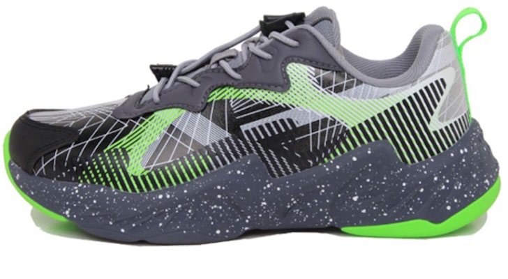 (Preschool) Li-Ning 'Black Grey Green' YKCS120-11 Buy (Preschool) Li-Ning 'Black Grey Green' YKCS120-11