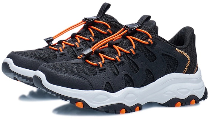 (Preschool) Li-Ning 'Black Shock-Absorbing Slip-Resistant Low-Top Casual Running Shoes' YKCR154-11 Lookbook (Preschool) Li-Ning 'Black Shock-Absorbing Slip-Resistant Low-Top Casual Running Shoes' YKCR154-11