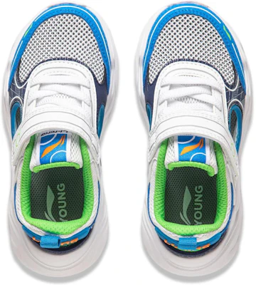 (Preschool) Li-Ning 'Comfortable Minimalist White & Blue' YKNU046-3 Shop (Preschool) Li-Ning 'Comfortable Minimalist White & Blue' YKNU046-3