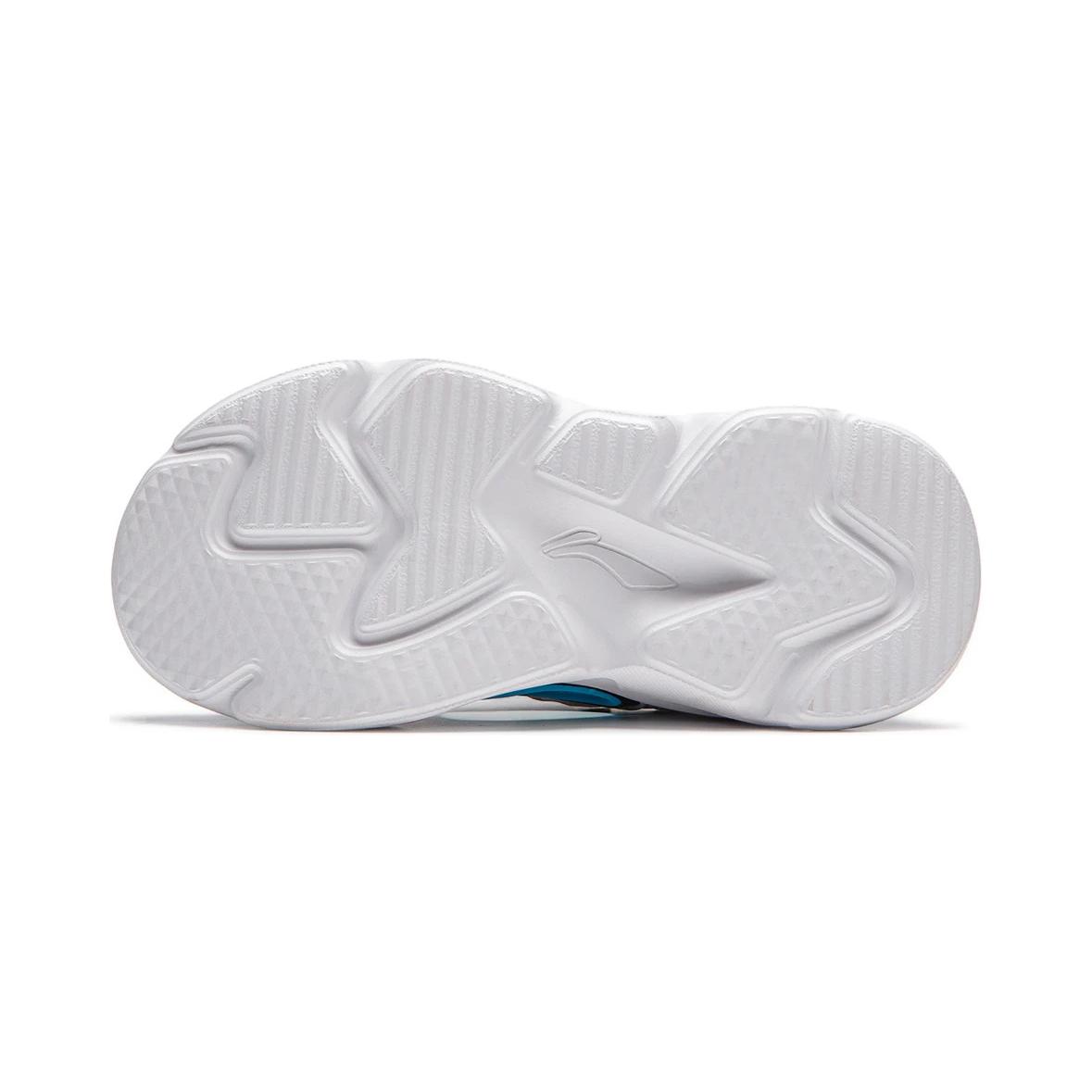 Details for (Preschool) Li-Ning 'Comfortable Minimalist White & Blue' YKNU046-3
