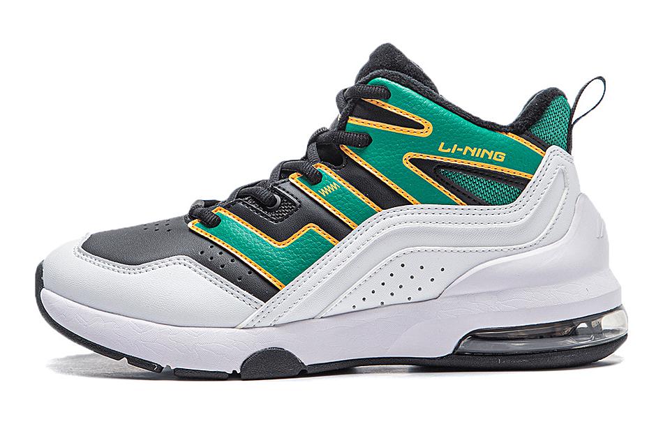 (Preschool) Li-Ning 'Green Fleece-lined Casual' YKCT180-2
