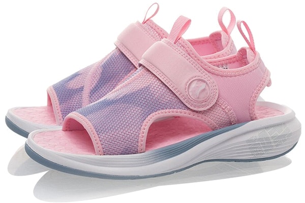 (Preschool) Li-Ning 'Light Comfort Pink and Blue Sandals' YKUR008-6 Lookbook (Preschool) Li-Ning 'Light Comfort Pink and Blue Sandals' YKUR008-6