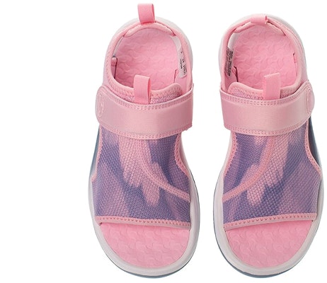 (Preschool) Li-Ning 'Light Comfort Pink and Blue Sandals' YKUR008-6 Shop (Preschool) Li-Ning 'Light Comfort Pink and Blue Sandals' YKUR008-6