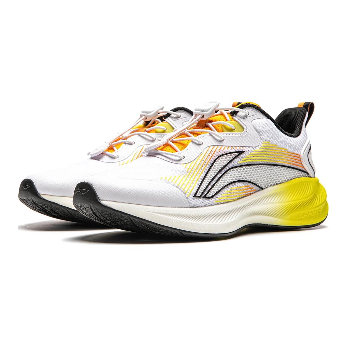 Lookbook (PS) 리닝 라이트폼 화이트 옐로우 블랙 (Li-Ning Light Foam 화이트 옐로우 블랙) YKFT062-13