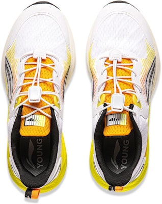 (Preschool) Li-Ning 'Light Foam White Yellow Black' YKFT062-13 Shop (Preschool) Li-Ning 'Light Foam White Yellow Black' YKFT062-13