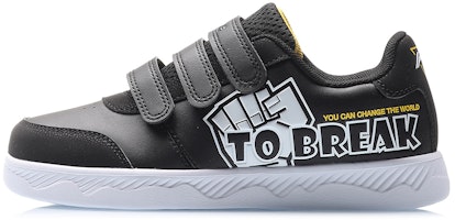 (Preschool) Li-Ning 'Magic Tape Low-Top Black' YKCQ128-1 (Preschool) Li-Ning 'Magic Tape Low-Top Black' YKCQ128-1
