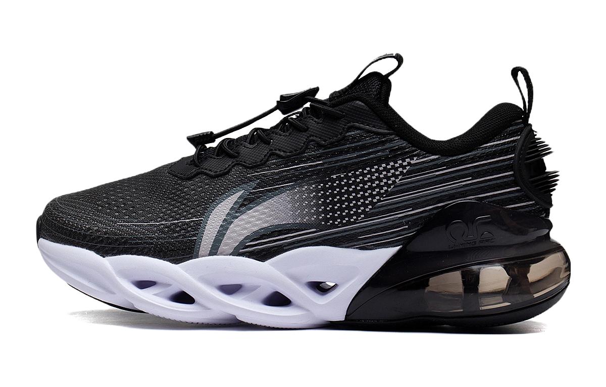 (Preschool) Li-Ning 'Meteor Black and White' YKFR074-19