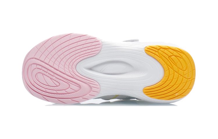 Lookbook (Preschool) Li-Ning 'Zhi Rou 2.0 Eggshell Grey' YKNR092-2