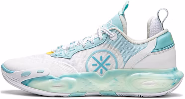(Preschool) Li-Ning All City 12 'Standard White/Island Blue' YKBU020-1 (Preschool) Li-Ning All City 12 'Standard White/Island Blue' YKBU020-1