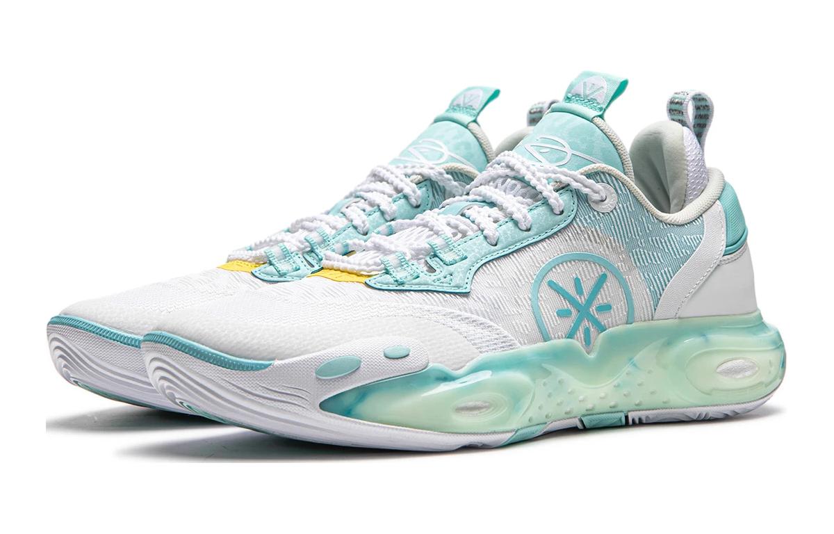 Lookbook (PS) Li-Ning All City 12 'Putih Standard/Biru Pulau' YKBU020-1