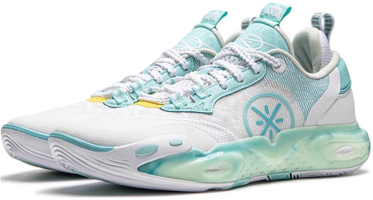 (Preschool) Li-Ning All City 12 'Standard White/Island Blue' YKBU020-1 Lookbook (Preschool) Li-Ning All City 12 'Standard White/Island Blue' YKBU020-1