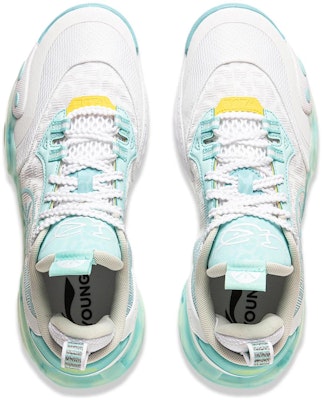 (Preschool) Li-Ning All City 12 'Standard White/Island Blue' YKBU020-1 Shop (Preschool) Li-Ning All City 12 'Standard White/Island Blue' YKBU020-1