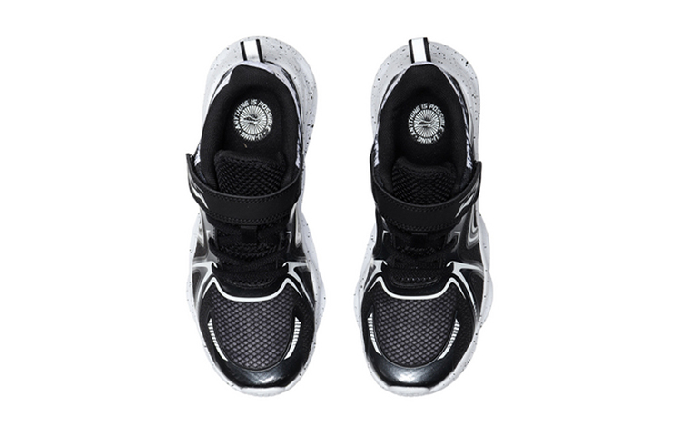 Shop (Preschool) Li-Ning Arc Running Shoes Low 'Black White' YKFQ026-1