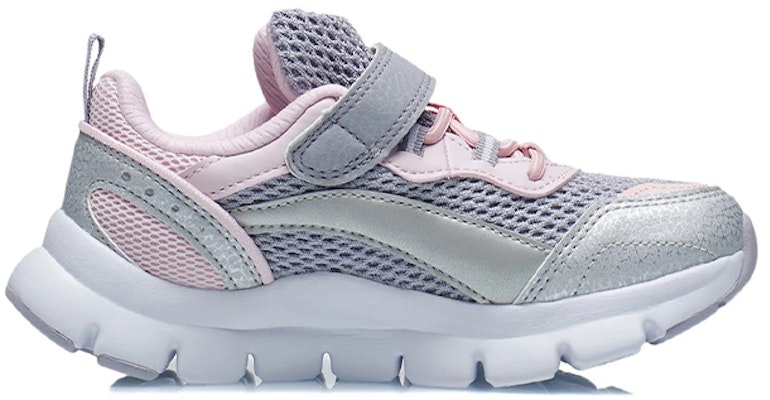 (Preschool) Li-Ning Aurora V2 'Grey Pink' YKNR096-4 Order (Preschool) Li-Ning Aurora V2 'Grey Pink' YKNR096-4