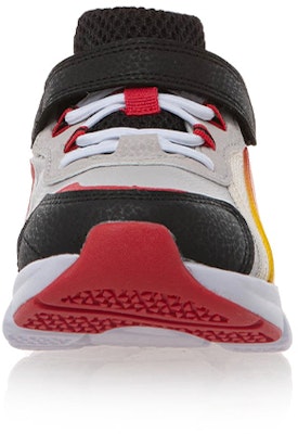 (Preschool) Li-Ning Aurora V2 'Grey Red Velcro' YKNR096-15 Lookbook (Preschool) Li-Ning Aurora V2 'Grey Red Velcro' YKNR096-15