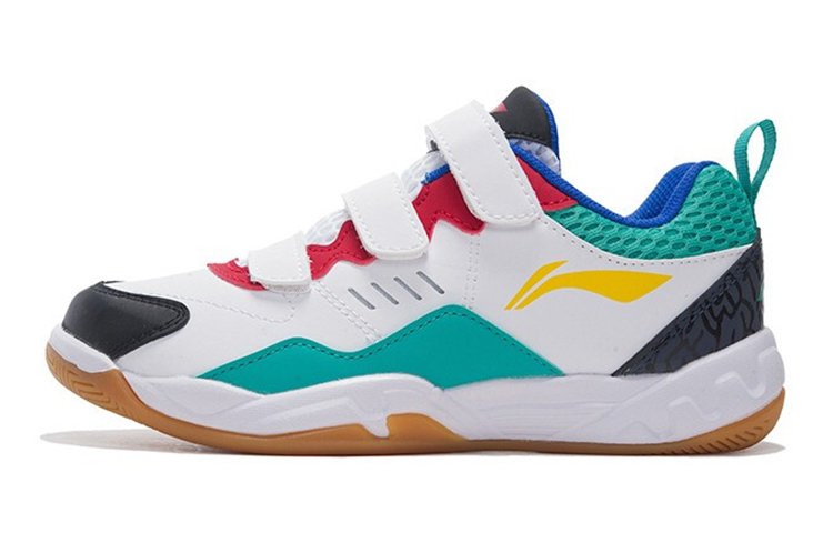 (Preschool) Li-Ning Badminton Shoes Low 'White Green' AYTR028-2