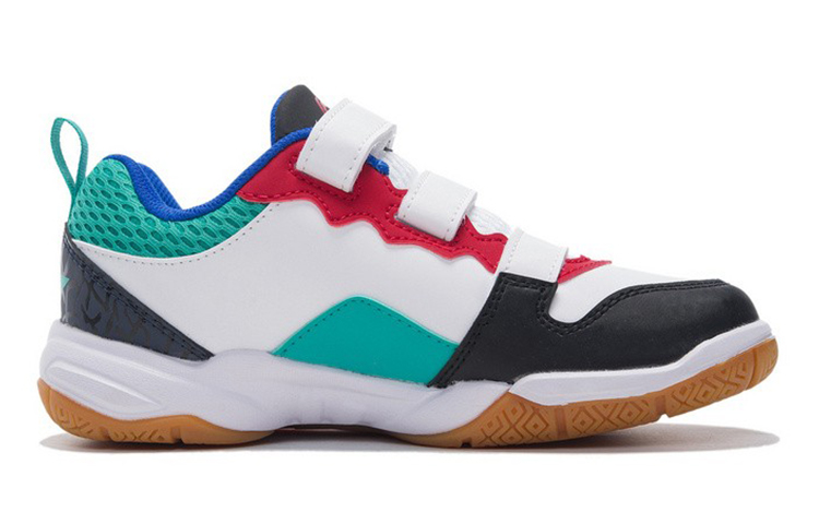 Order (Preschool) Li-Ning Badminton Shoes Low 'White Green' AYTR028-2