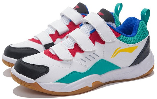 (Preschool) Li-Ning Badminton Shoes Low 'White Green' AYTR028-2 Lookbook (Preschool) Li-Ning Badminton Shoes Low 'White Green' AYTR028-2