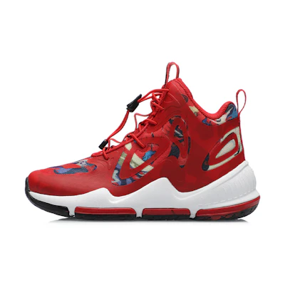(PS) Li-Ning Basketball High 'Red Black Mandarin Duck'