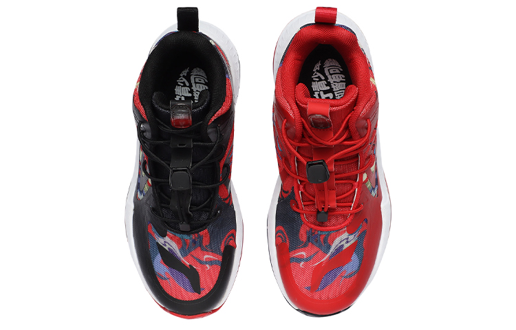 Shop (Preschool) Li-Ning Basketball High 'Red Black Mandarin Duck' YKBR016-9