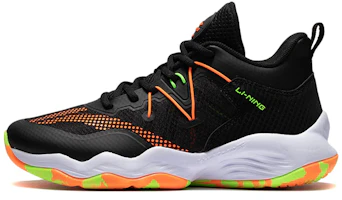 (Preschool) Li-Ning Basketball Low 'Black Orange' YKBS034-3 (Preschool) Li-Ning Basketball Low 'Black Orange' YKBS034-3
