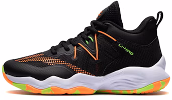 (Preschool) Li-Ning Basketball Low 'Black Orange' YKBS034-3 (Preschool) Li-Ning Basketball Low 'Black Orange' YKBS034-3