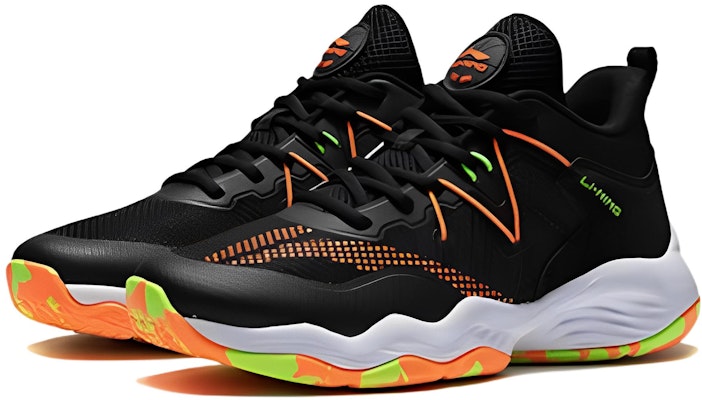 (PS) Li-Ning Bola Keranjang Rendah 'Hitam Oren' YKBS034-3 Lookbook (PS) Li-Ning Bola Keranjang Rendah 'Hitam Oren' YKBS034-3