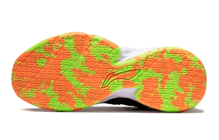Shop (Preschool) Li-Ning Basketball Low 'Black Orange' YKBS034-3